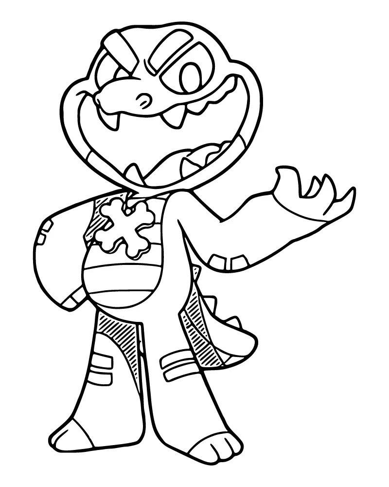Nightmare Critters Coloring Pages 20