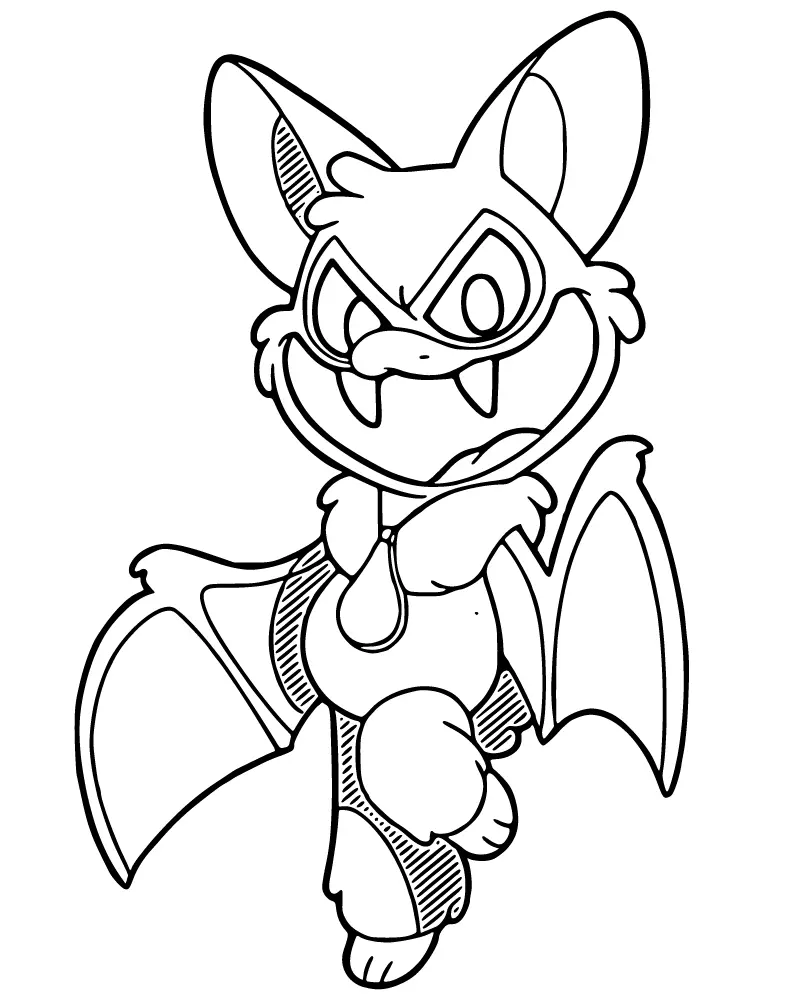 Nightmare Critters Coloring Pages 3