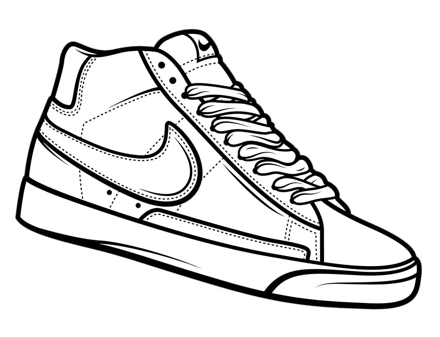 Desenhos de Nike Para Colorir 19