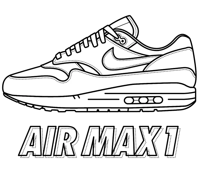 Desenhos de Nike Para Colorir 23