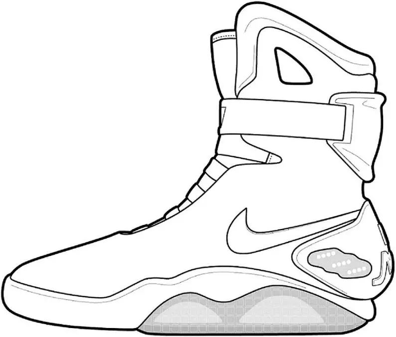 Desenhos de Nike Para Colorir 30