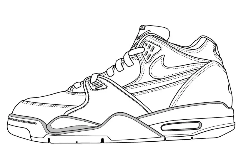 Desenhos de Nike Para Colorir 35