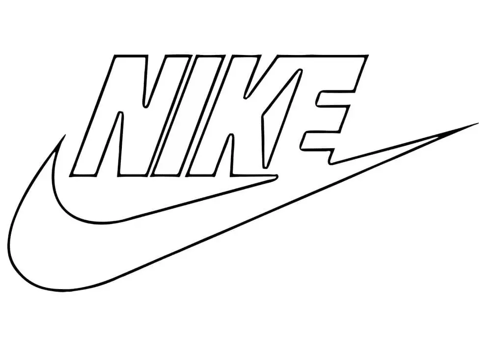 Desenhos de Nike Para Colorir 4