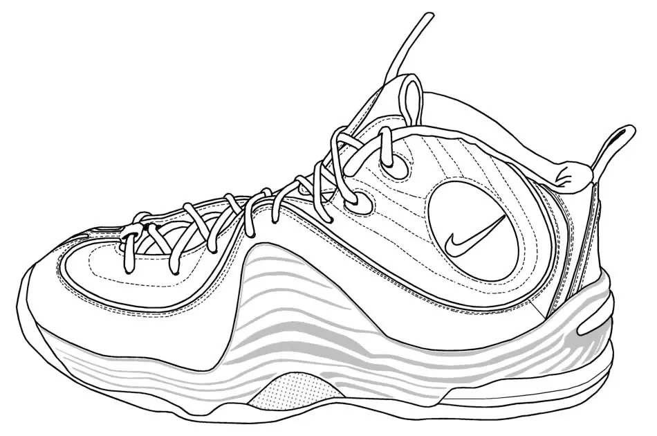 Desenhos de Nike Para Colorir 47