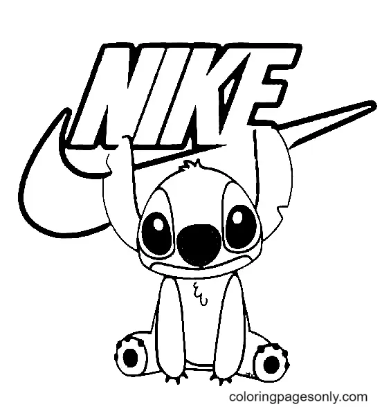 Desenhos de Nike Para Colorir 5