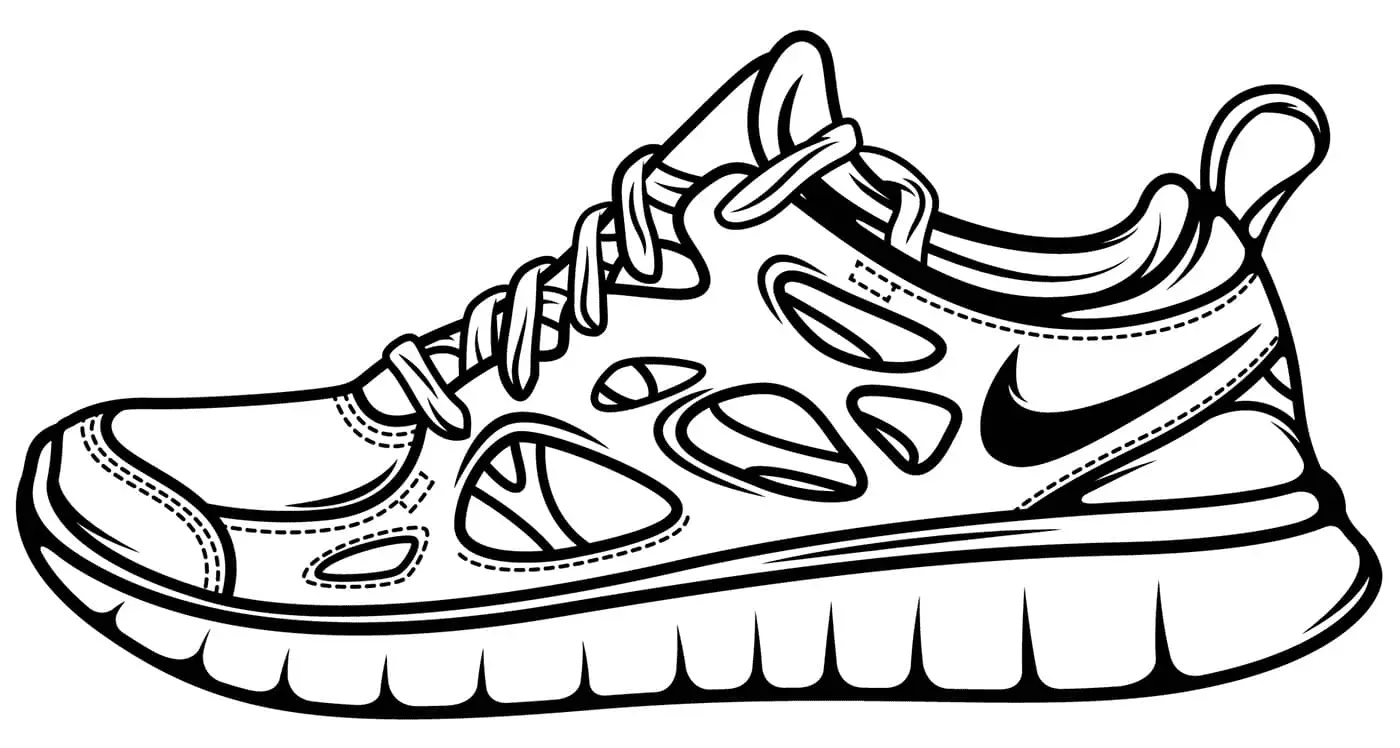 Desenhos de Nike Para Colorir 50