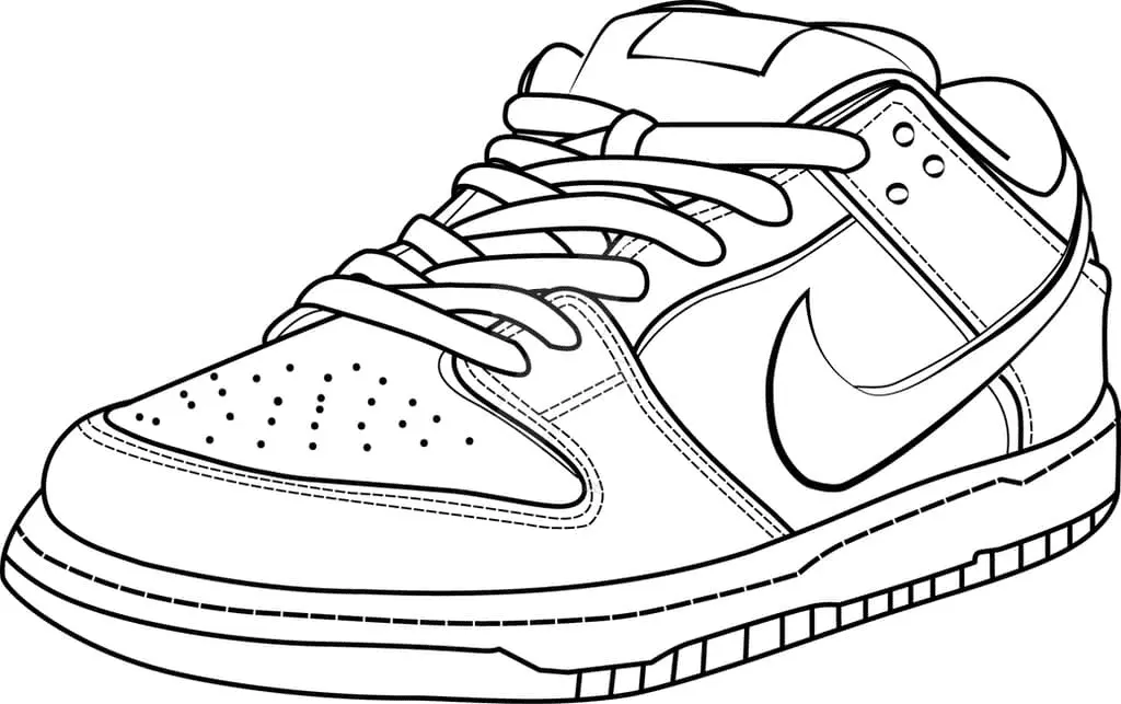 Desenhos de Nike Para Colorir 7