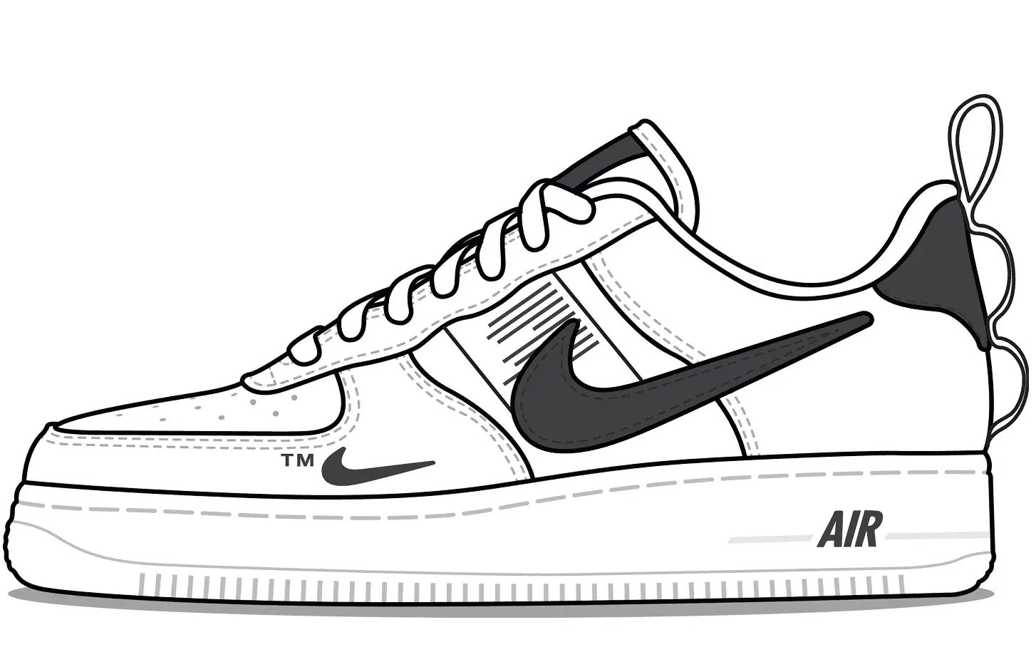 Desenhos de Nike Para Colorir 8