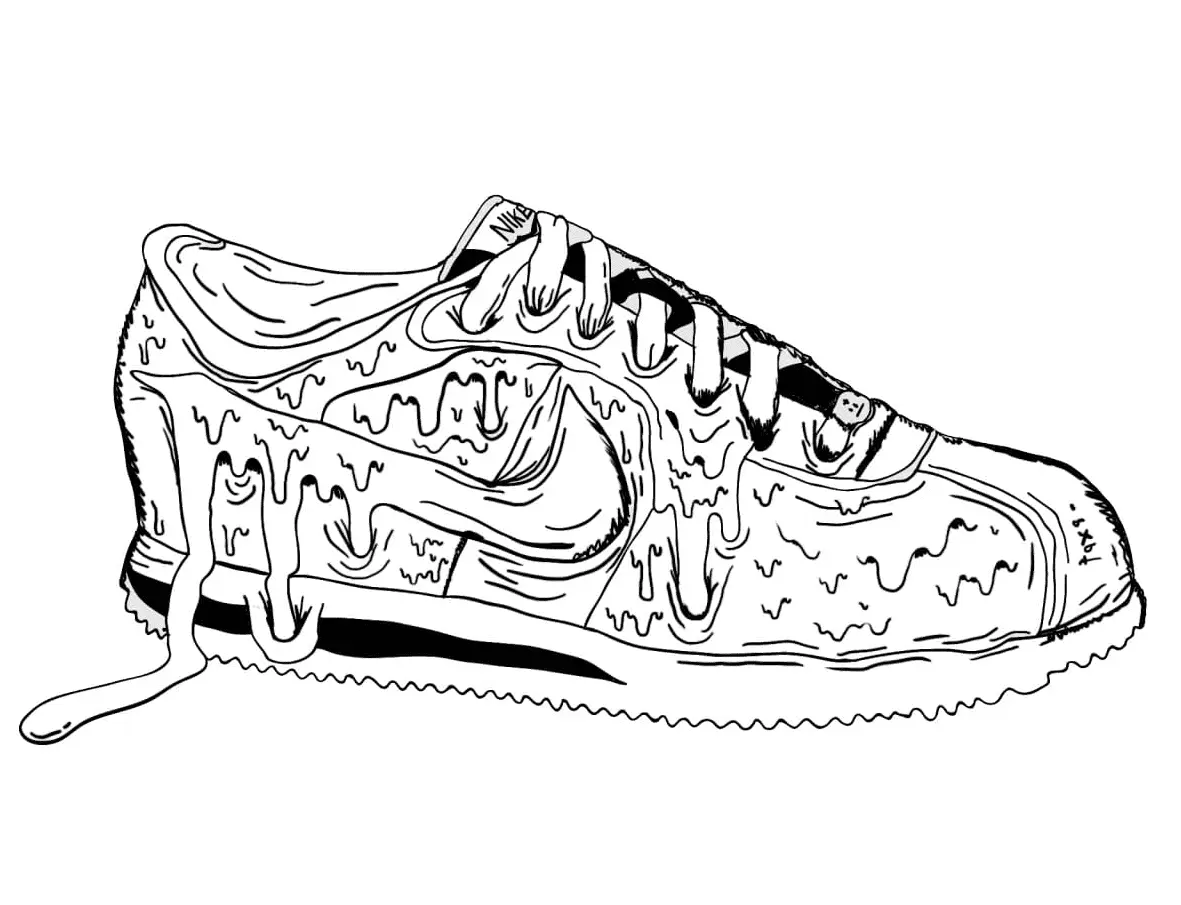 Desenhos de Nike Para Colorir 9