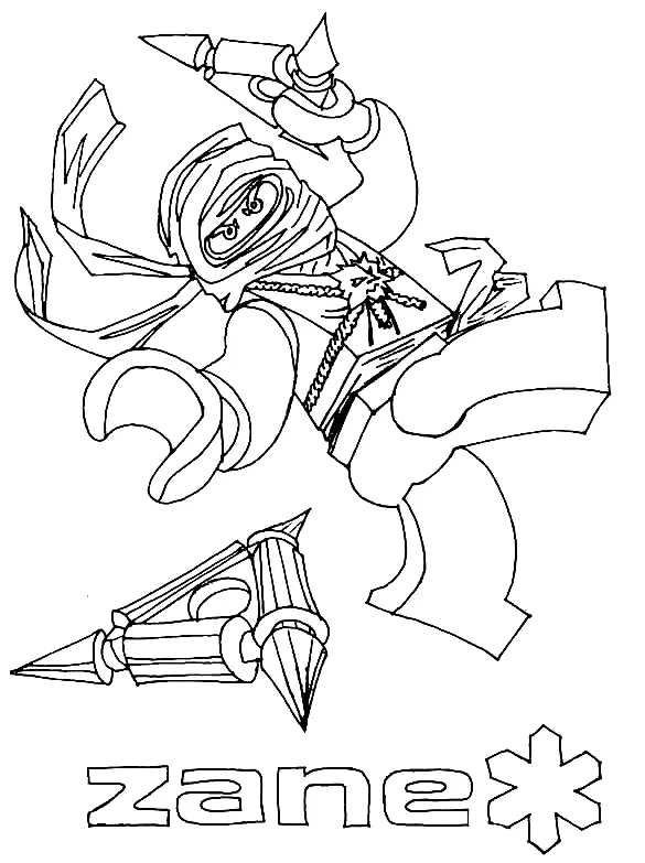 Ninja Coloring Pages 28