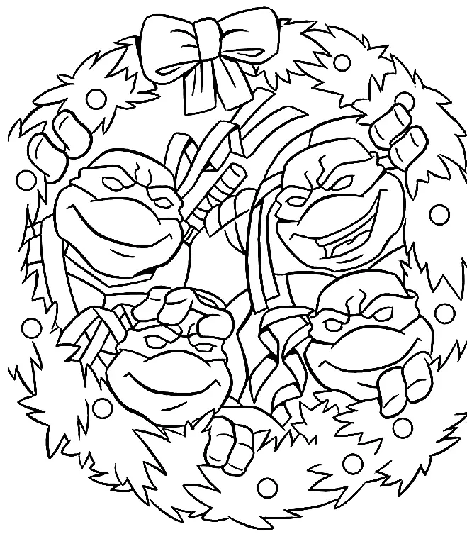 Ninja Coloring Pages 29