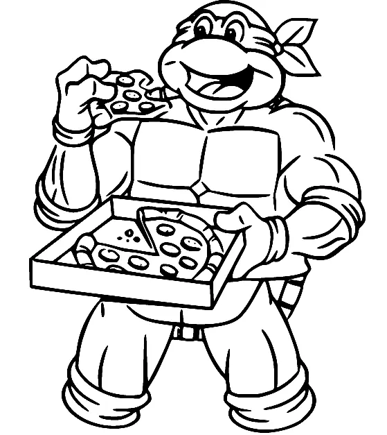 Ninja Turtles Ausmalbilder 52