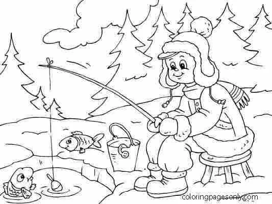 North and South poles Coloring Pages 35