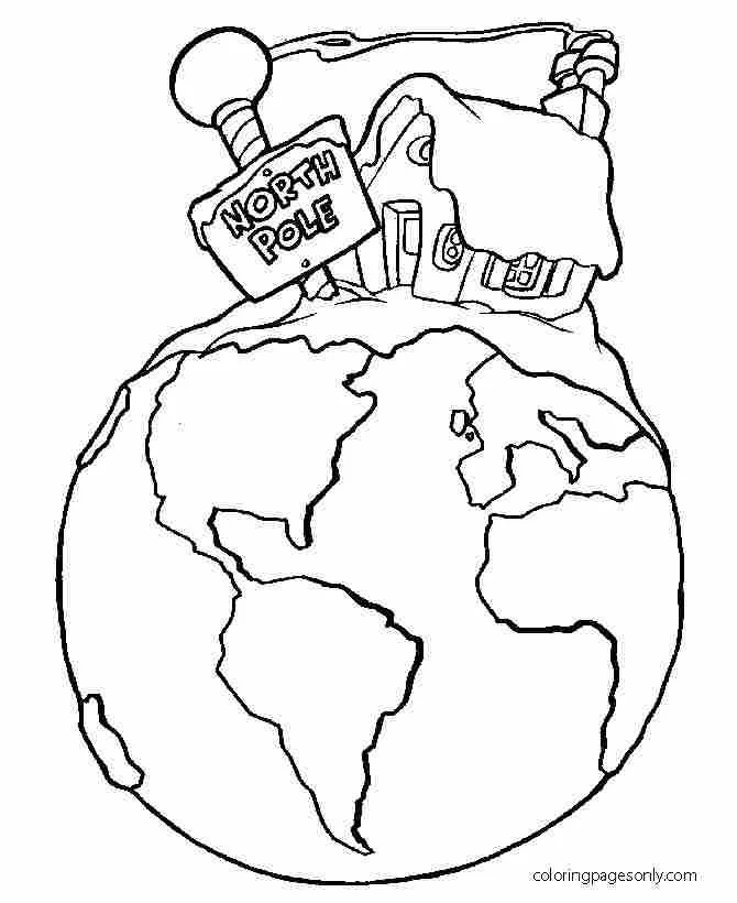 North and South poles Coloring Pages 43