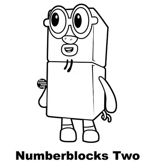 Desenhos de Numberblocks Para Colorir 48