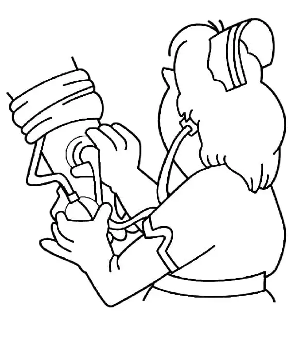 Nurse Coloring Pages 55