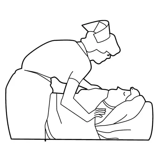 Nurse Coloring Pages 59
