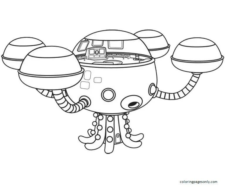 Octonauts Para Colorear 12