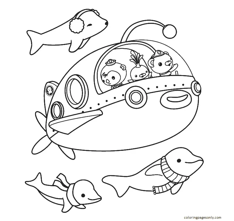 Octonauts Para Colorear 25