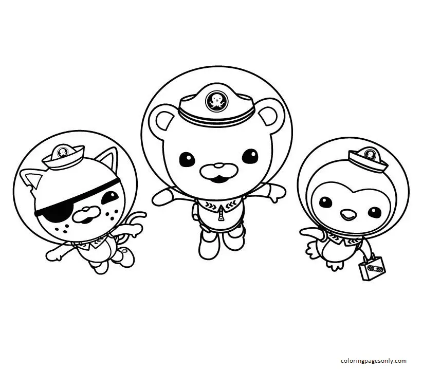 Octonauts Para Colorear 26