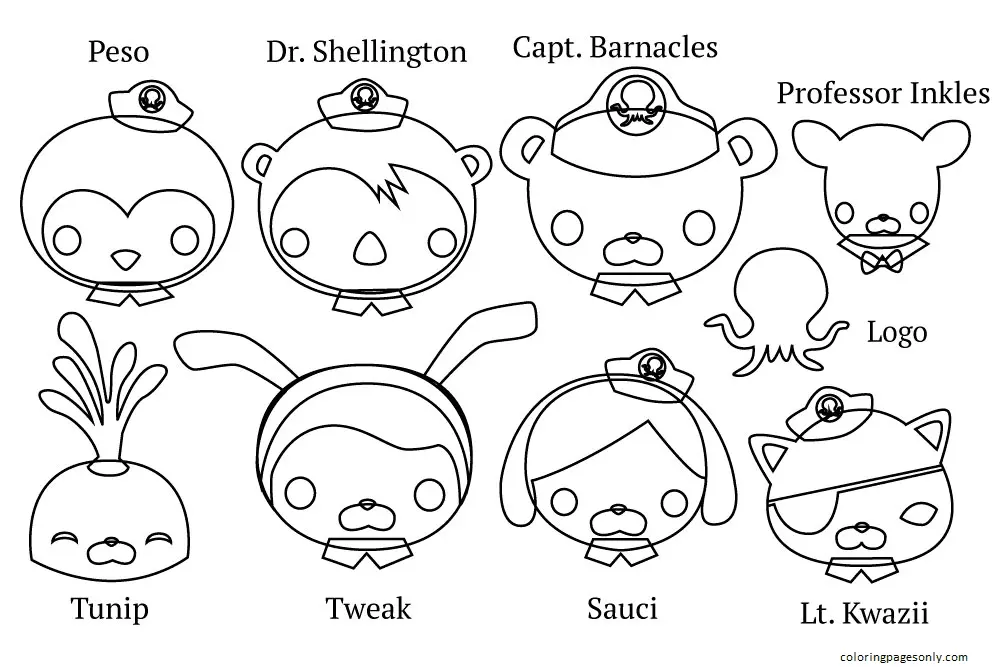 Octonauts Para Colorear 3