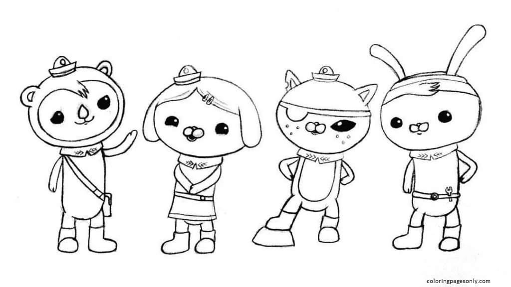 Octonauts Para Colorear 37