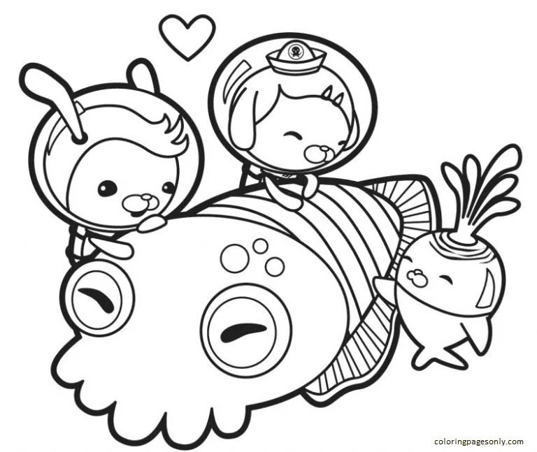 Octonauts Para Colorear 47