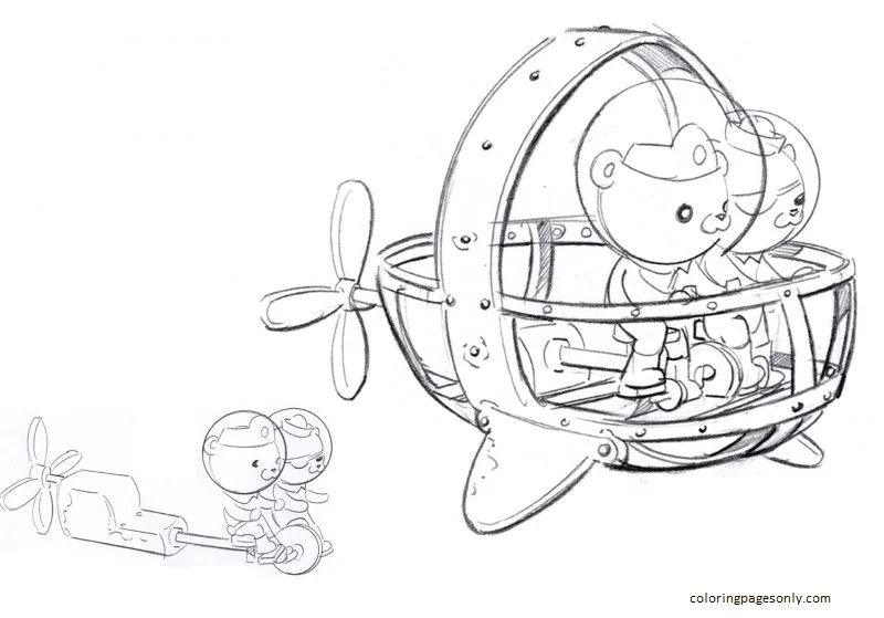 Octonauts Para Colorear 9