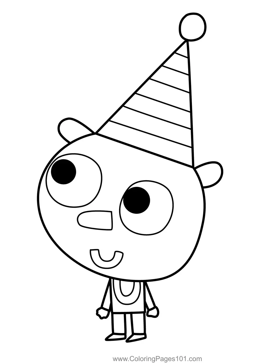 Olobob Top Coloring Pages 3