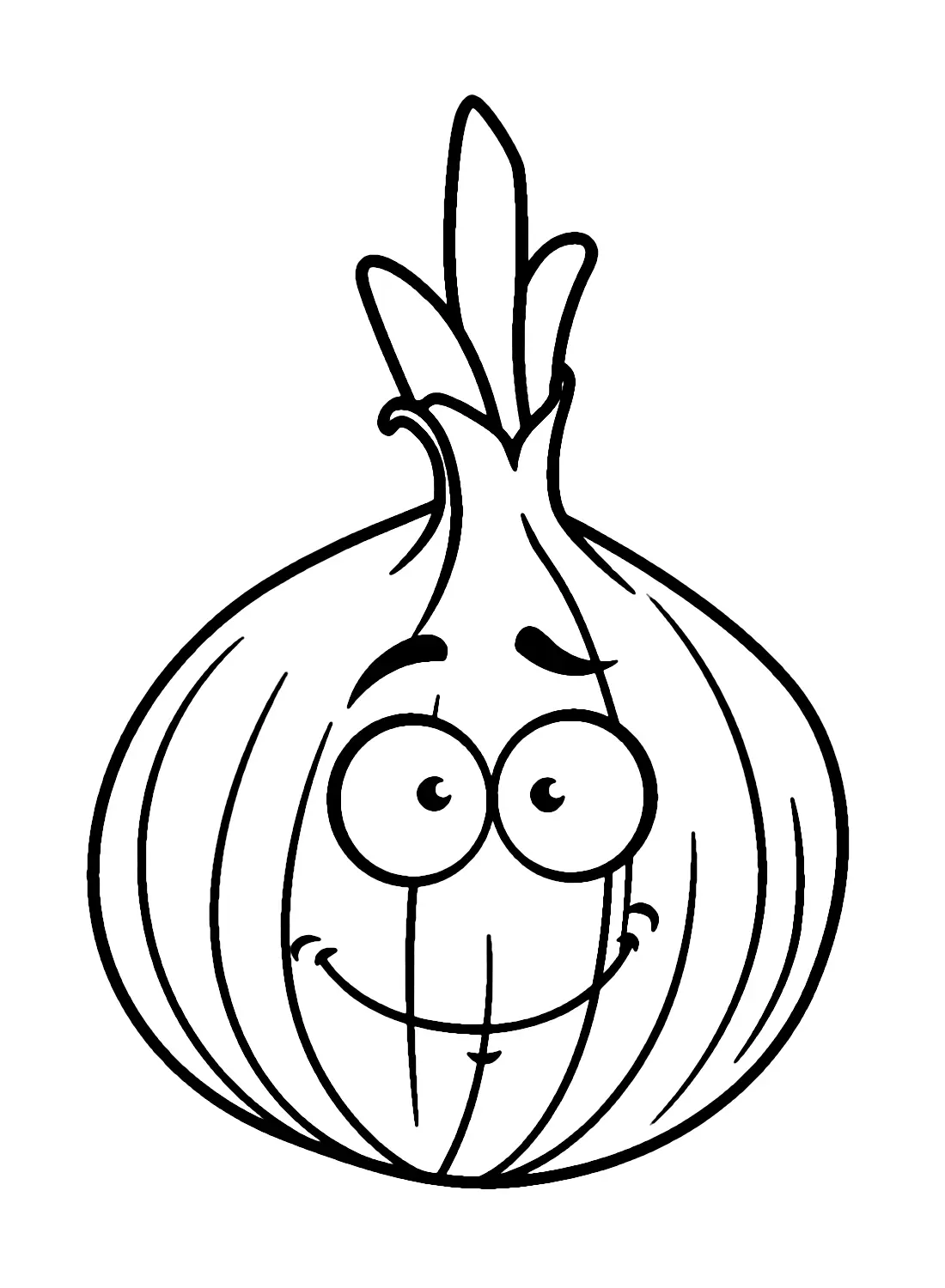 Onion Coloring Pages 32