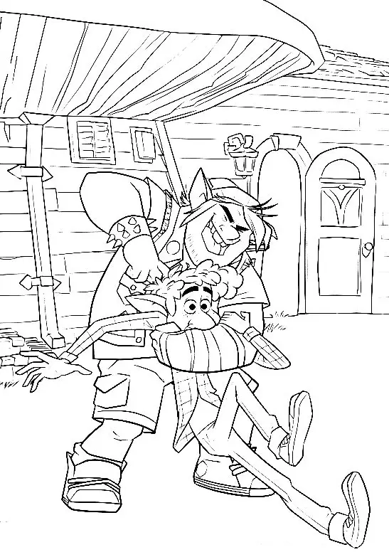 Onward Coloring Pages