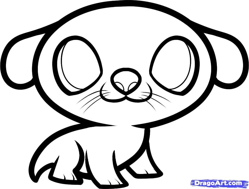 Desenhos de Lontras Para Colorir 51