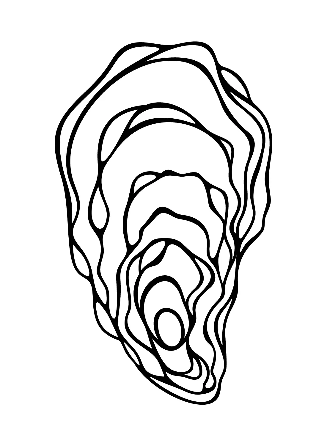 Oyster Coloring Pages 11