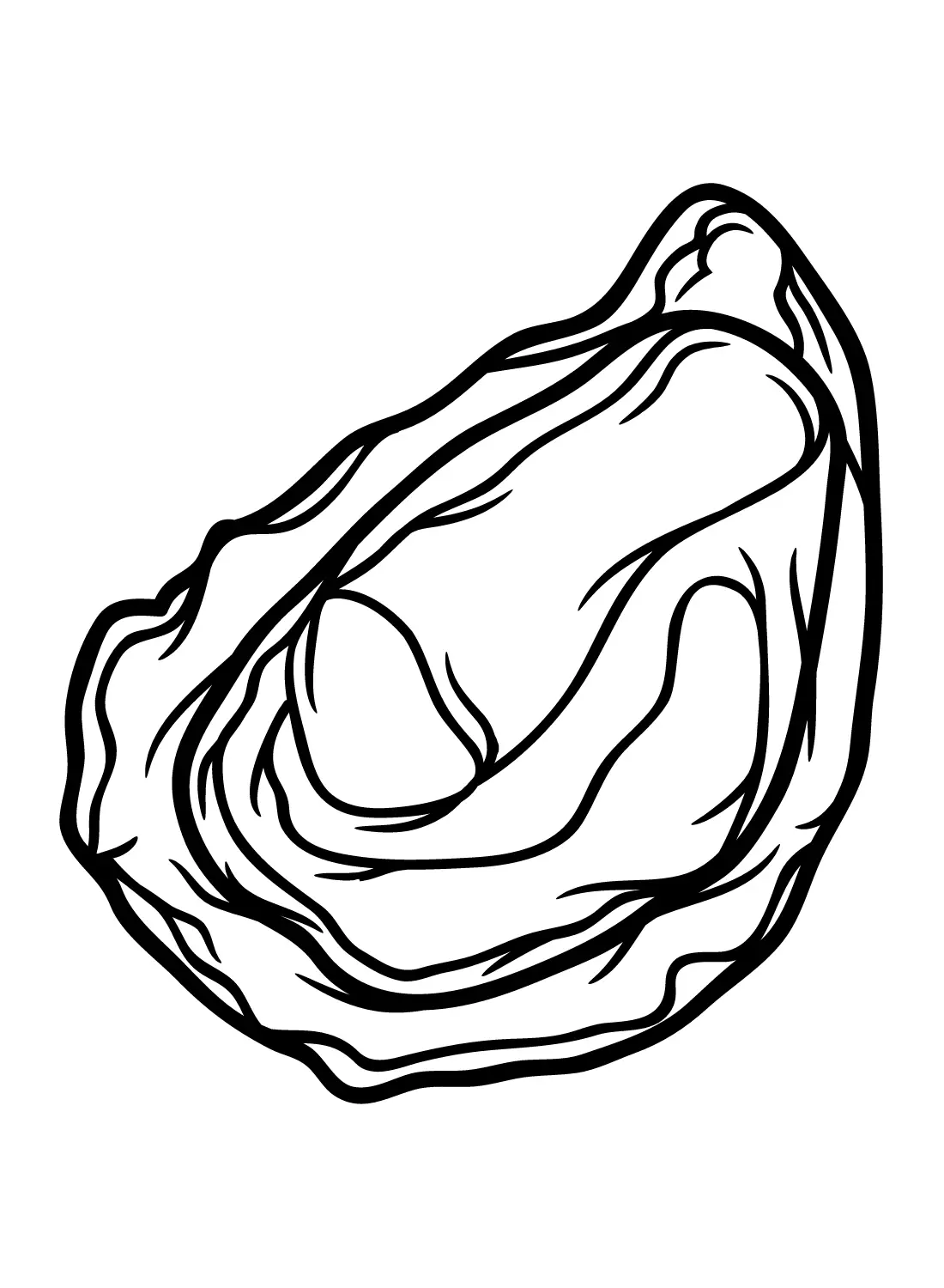 Oyster Coloring Pages