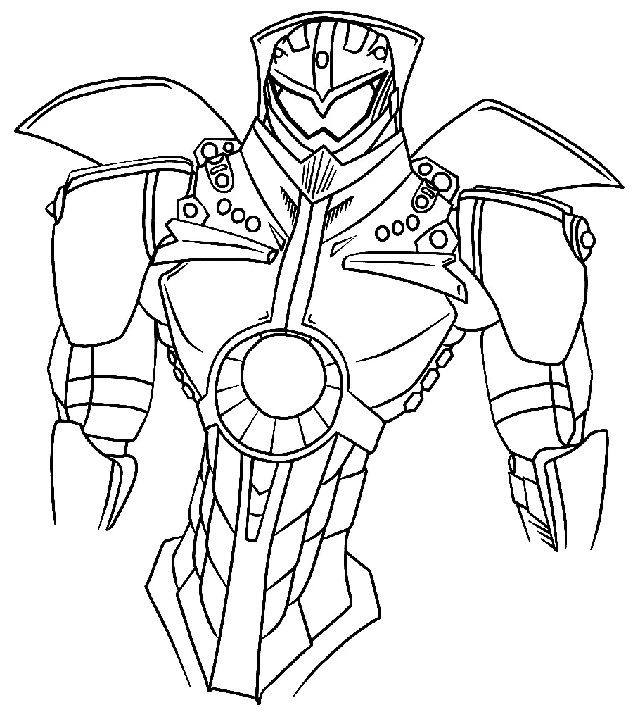 Pacific Rim Coloring Pages 12