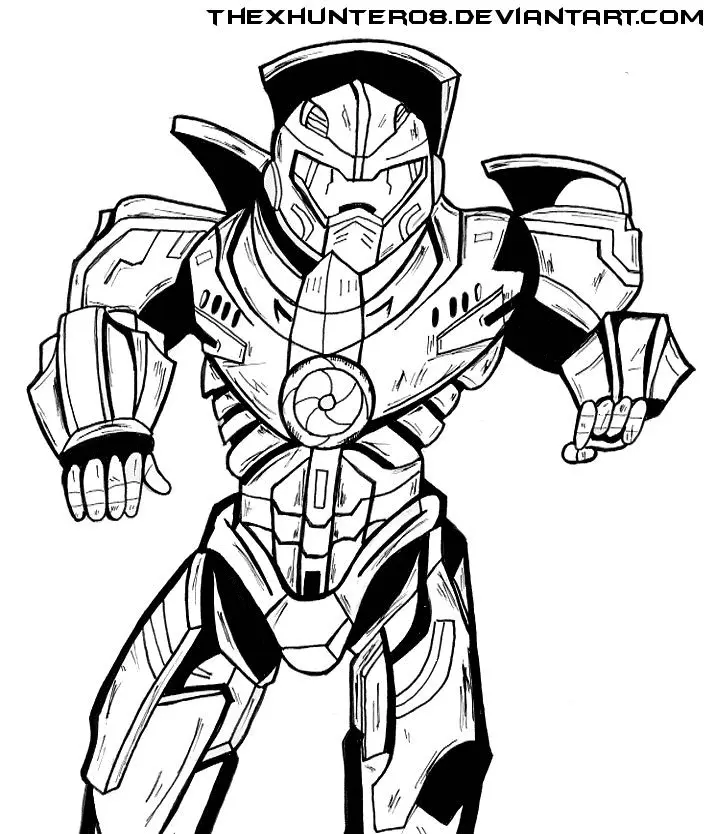 Pacific Rim Coloring Pages