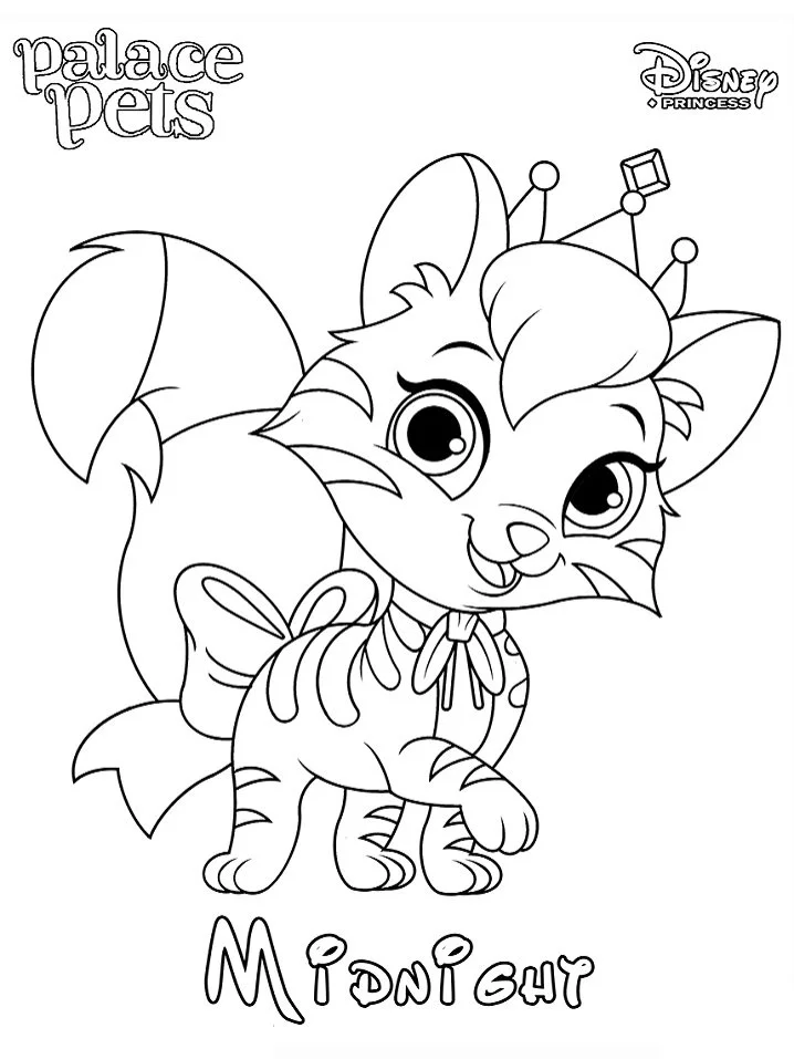 Palace Pets Coloring Pages 56