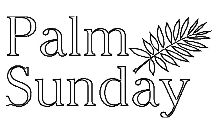 Palm Sunday Coloring Pages 36