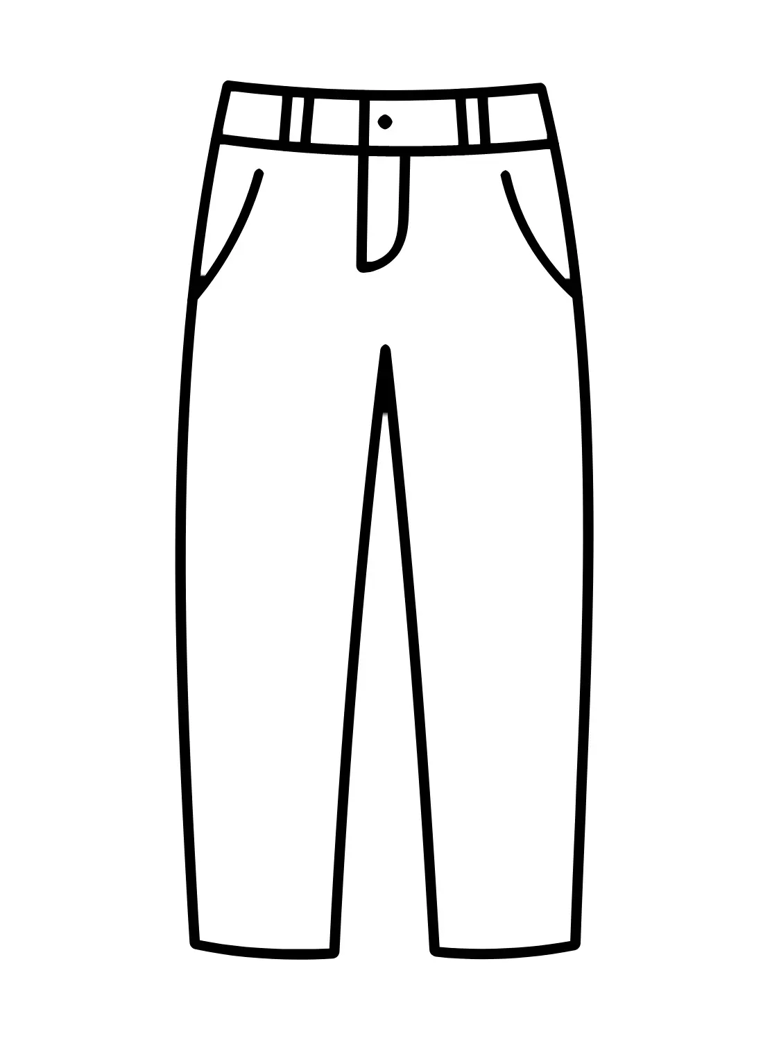 Pantalones Para Colorear 12