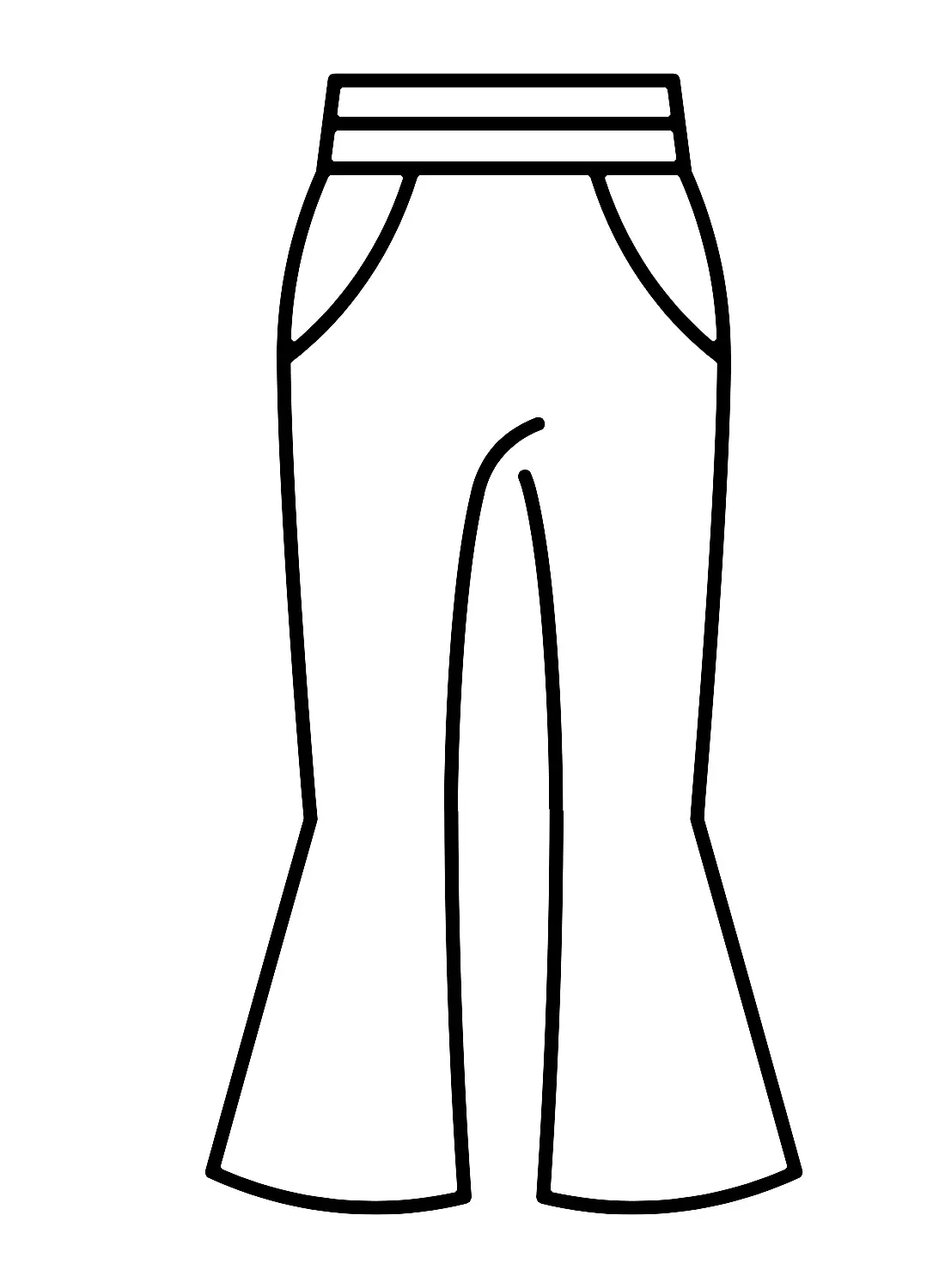 Pantalones Para Colorear 14