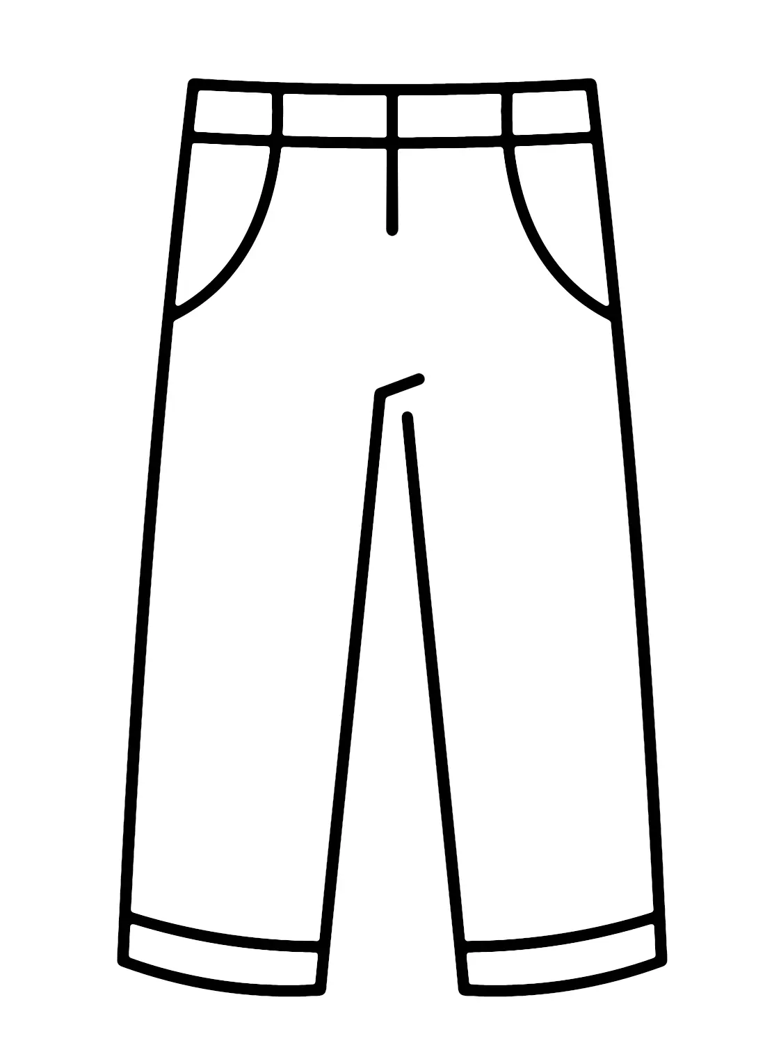 Pantalones Para Colorear 3