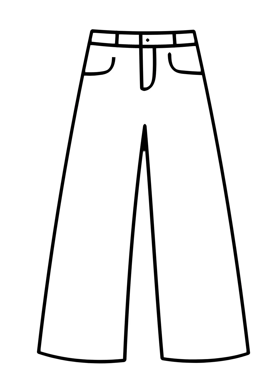 Pantalones Para Colorear 5