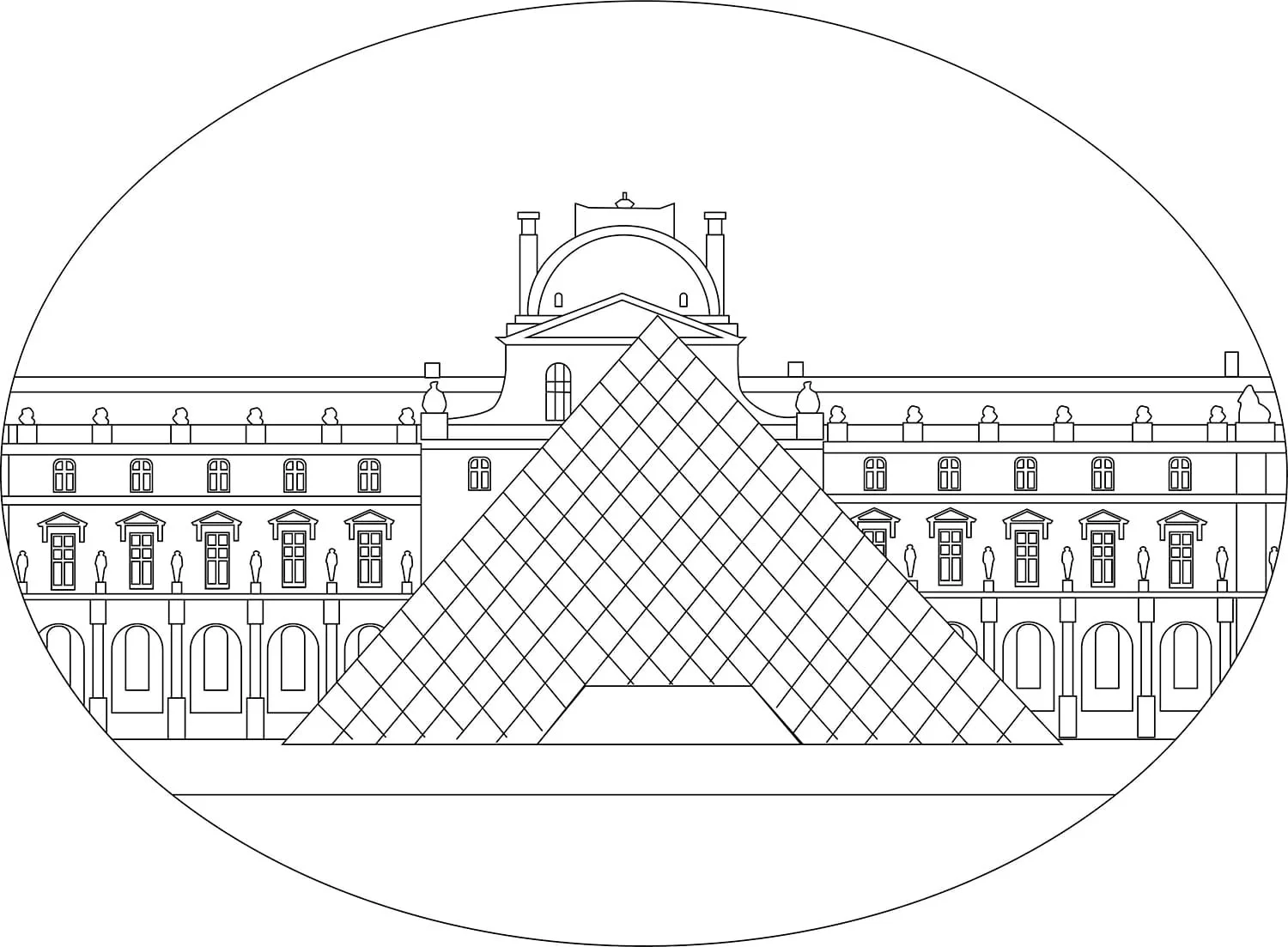 Desenhos de Paris Para Colorir 26