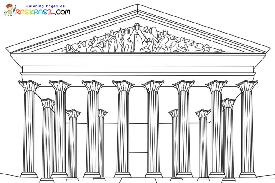 Paris Coloring Pages 4