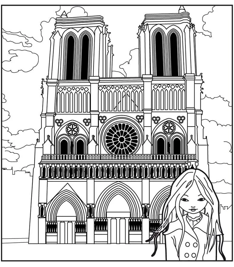 Paris Coloring Pages 58