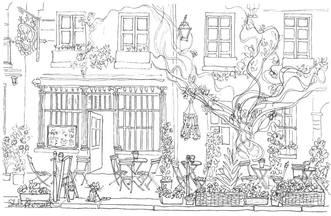 Paris Coloring Pages 65