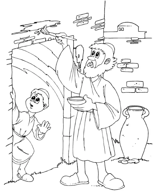 Passover Coloring Pages 14