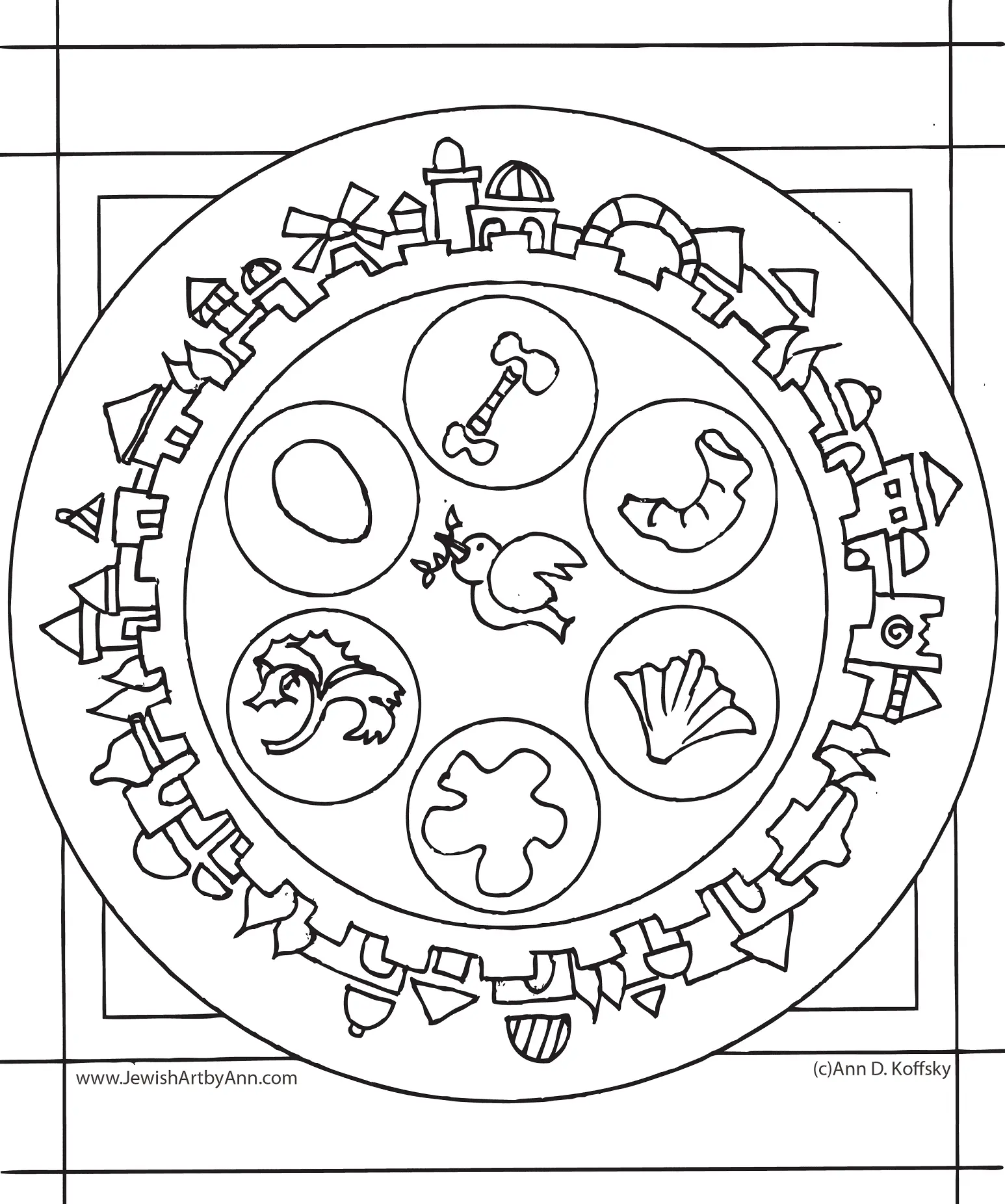 Passover Coloring Pages 20