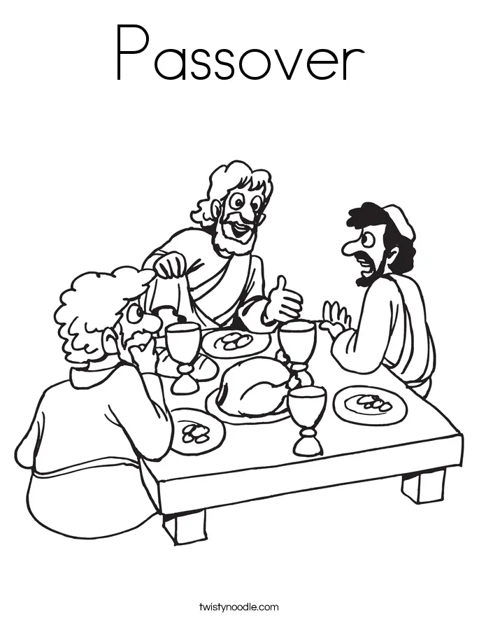 Passover Coloring Pages 32