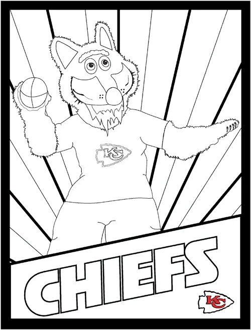 Patrick Mahomes Coloring Pages 14